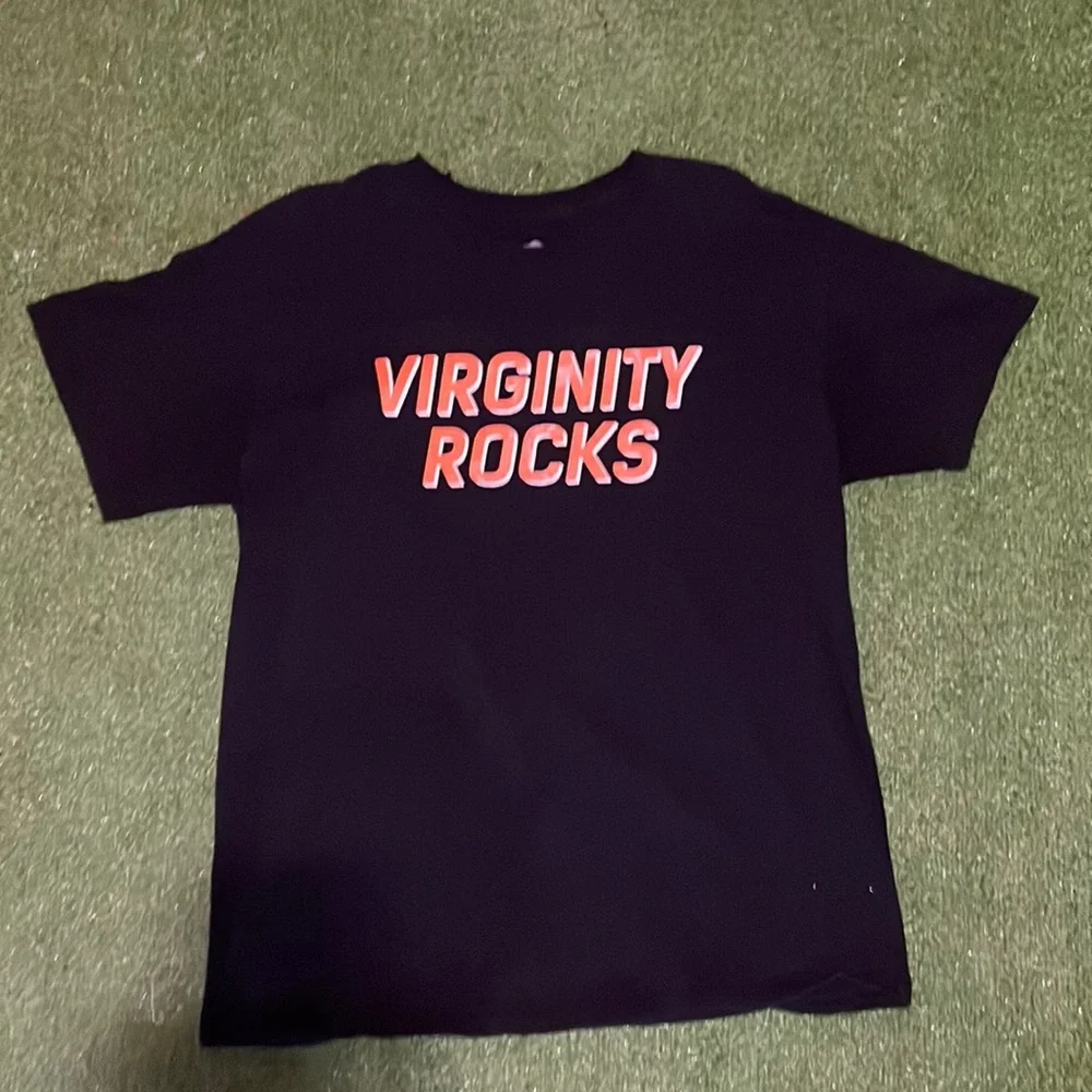 Virginity Rocks tee size large - Picture 1 of 1